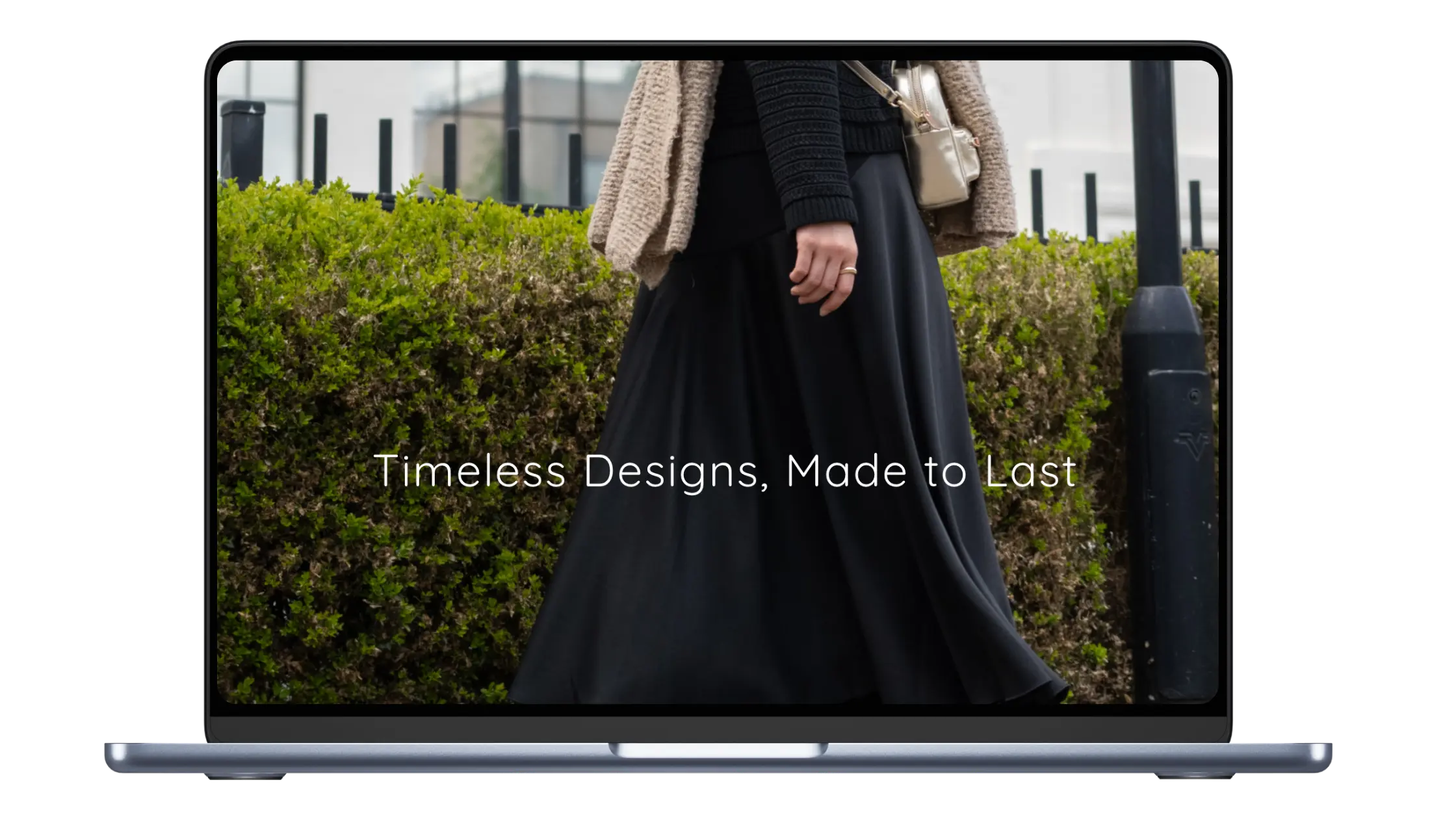 Black Tulip Studio on laptop